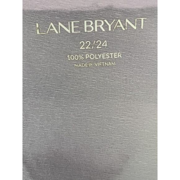 22/24 Lane Bryant Purple Sleeveless Layered Blouse - Picture 4 of 4